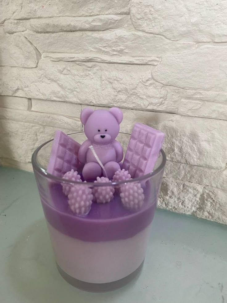 Teddy Glow Candle